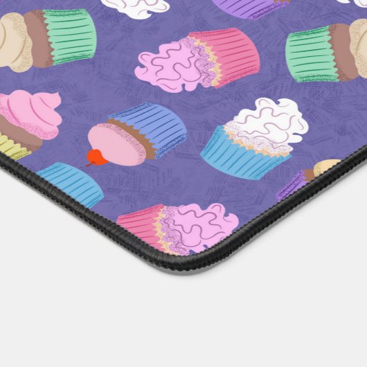 Cupcakes patroon bureaumat (Hoek)