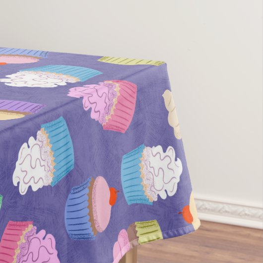 Cupcakes patroon tafelkleed (Voorbeeld)