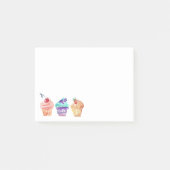 Cupcakes Post-it® Notes (Voorkant)