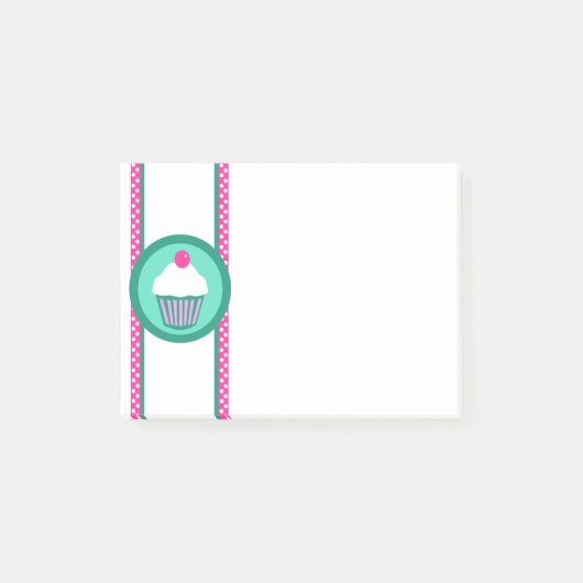 Cupcakes postit note pad (Voorkant)