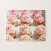 Cupcakes Puzzle - Pinks Legpuzzel (Horizontaal)