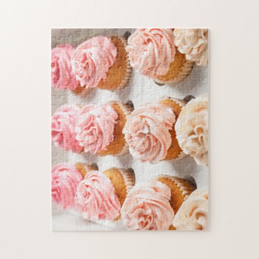 Cupcakes Puzzle - Pinks Legpuzzel (Verticaal)