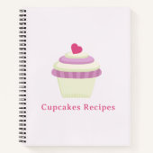 Cupcakes Recipes Notitieboek (Voorkant)