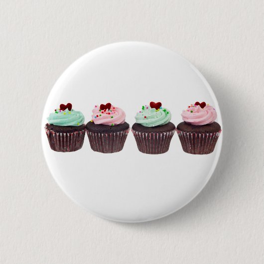 Cupcakes Ronde Button 5,7 Cm (Voorkant)