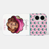 Cupcakes Scalloped Custom Photo Template Name Case-Mate iPhone Case (Achterkant (horizontaal))