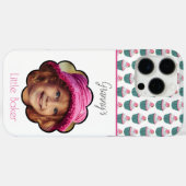 Cupcakes Scalloped Custom Photo Template Name Case-Mate iPhone Case (Achterkant (horizontaal))