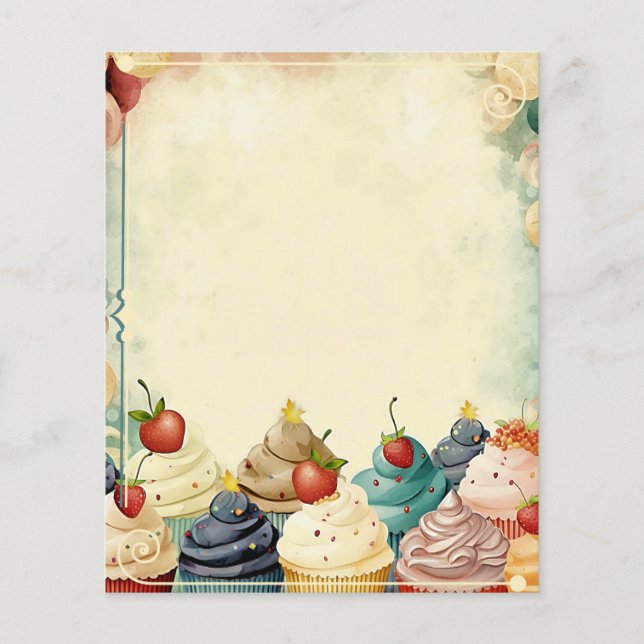 Cupcakes Scrapbook (Voorkant)