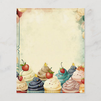 Cupcakes Scrapbook