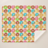 Cupcakes Sherpa Blanket Deken (Voorkant (horizontaal))