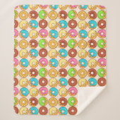 Cupcakes Sherpa Blanket Sherpa Deken (Voorkant)