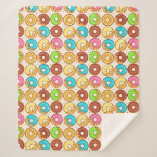 Cupcakes Sherpa Blanket Sherpa Deken