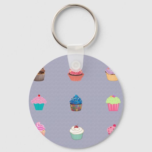 Cupcakes Sleutelhanger (Voorkant)
