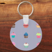 Cupcakes Sleutelhanger (Voorkant)