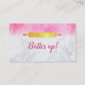 Cupcakes Slogans Visitekaartjes (Achterkant)