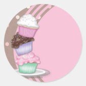 Cupcakes Sticker (Voorkant)