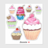 Cupcakes Sticker (Vel)