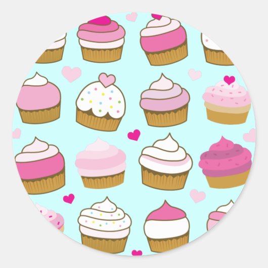 cupcakes sticker (Voorkant)