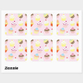 Cupcakes stickers (Vel)