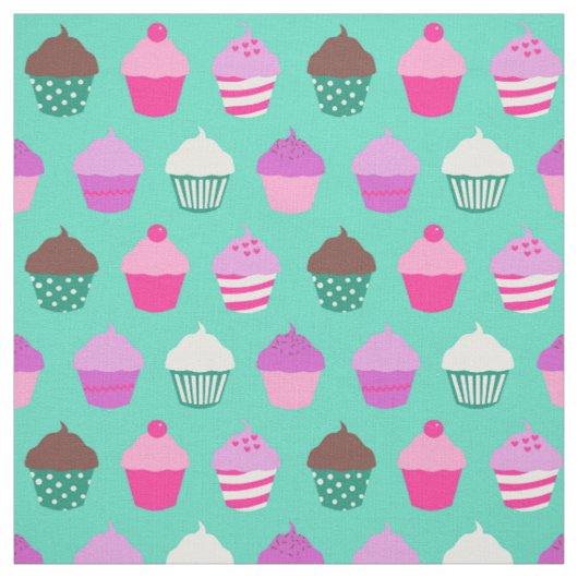 Cupcakes stof (Swatch)