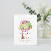 Cupcakes Sweet Friend Valentijn Holiday Kaart (Staand voorkant)