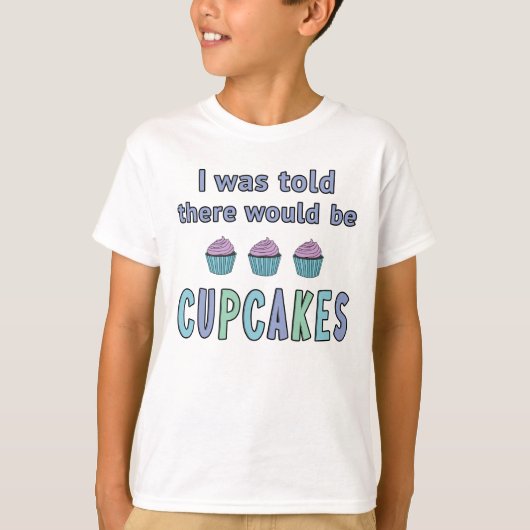 Cupcakes T-shirt (Voorkant)