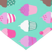 Cupcakes tafel runner korte tafelloper (Hoek)