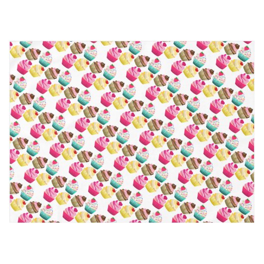 cupcakes tafelkleed (Voorkant (Horizontaal))