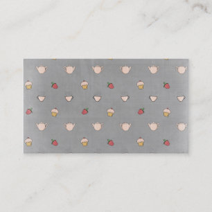 Cupcakes & Tea cups! Visitekaartje
