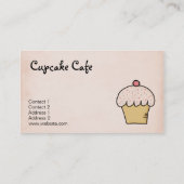 Cupcakes & Tea cups! Visitekaartje (Achterkant)