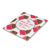 Cupcakes Tegeltje (Zijkant)