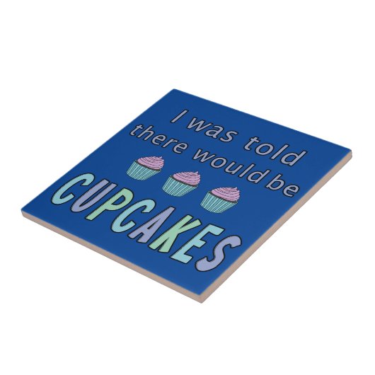 Cupcakes Tegeltje (Zijkant)