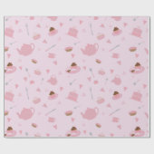 Cupcakes/thee Cadeaupapier (Vlak)