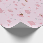 Cupcakes/thee Cadeaupapier (Hoek)