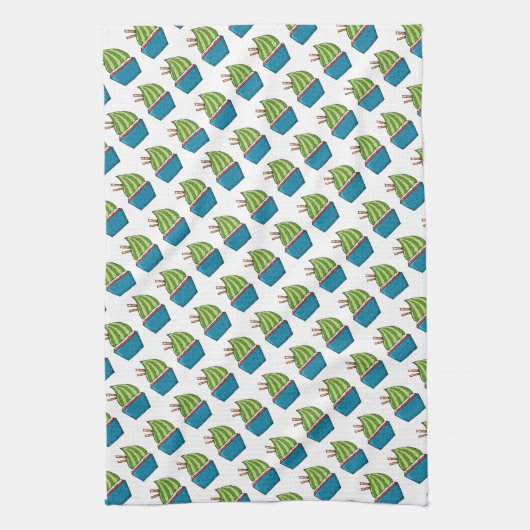 Cupcakes Theedoek (Verticaal)