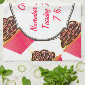 Cupcakes Theedoek (Gevouwen)