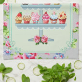 Cupcakes theedoek. theedoek (Gevouwen)