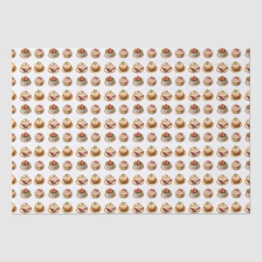 Cupcakes Tissuepapier (Voorkant)