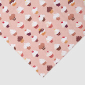 Cupcakes Tissuepapier (Detail)