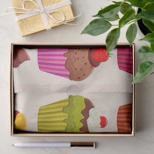 cupcakes-tissuepapier tissuepapier (Geschenk)