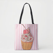 Cupcakes Tote Bag (Voorkant)