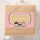 Cupcakes Trio Boekplaten Labels (Insitu)