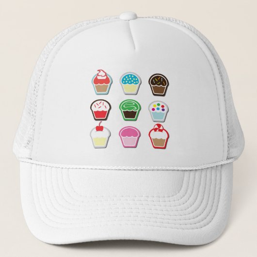 Cupcakes! Trucker Pet (Voorkant)