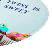 Cupcakes Tweelingen Snijplank (Hoek)