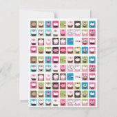 Cupcakes uitnodigen ...; ) SRF Kaart (Voorkant)