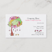 Cupcakes Visitekaartje (Achterkant)