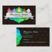 Cupcakes visitekaartjes (Voorkant / Achterkant)