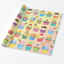 Cupcakes Voeg Jouw naam Monogram Cute Muffin-behan
