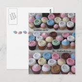 Cupcakes voor iedereen briefkaart (Voorkant / Achterkant)