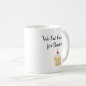 Cupcakes voor ontbijt Koffie Mok (Voorkant rechts)