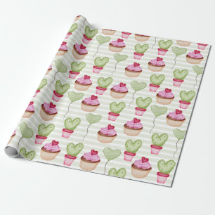 Cupcakes Wrapping Paper Cadeaupapier